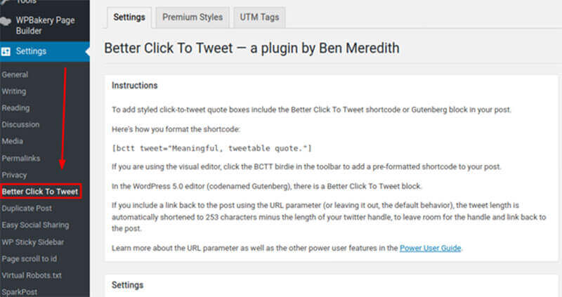 how to add click to tweet button on wordpress