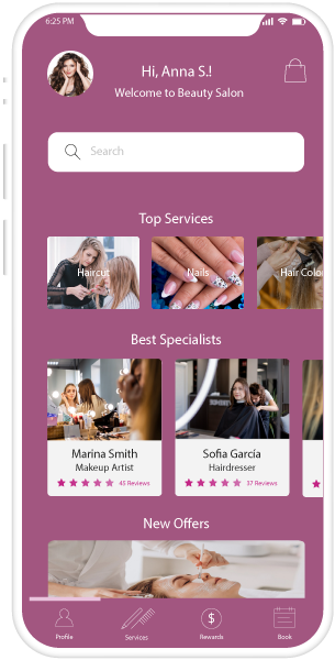 Beauty Salons, Spa – Multi-Vendor App 16