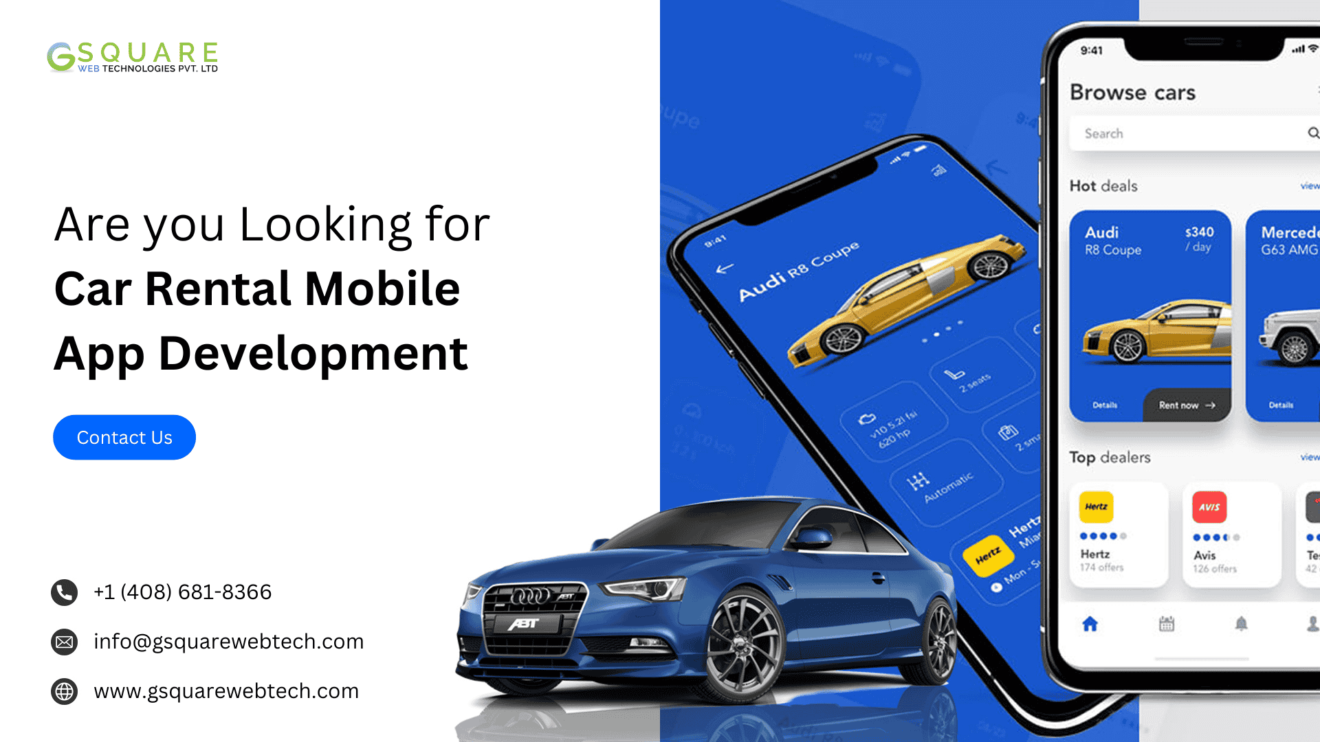 Develop A Car Rental Mobile App